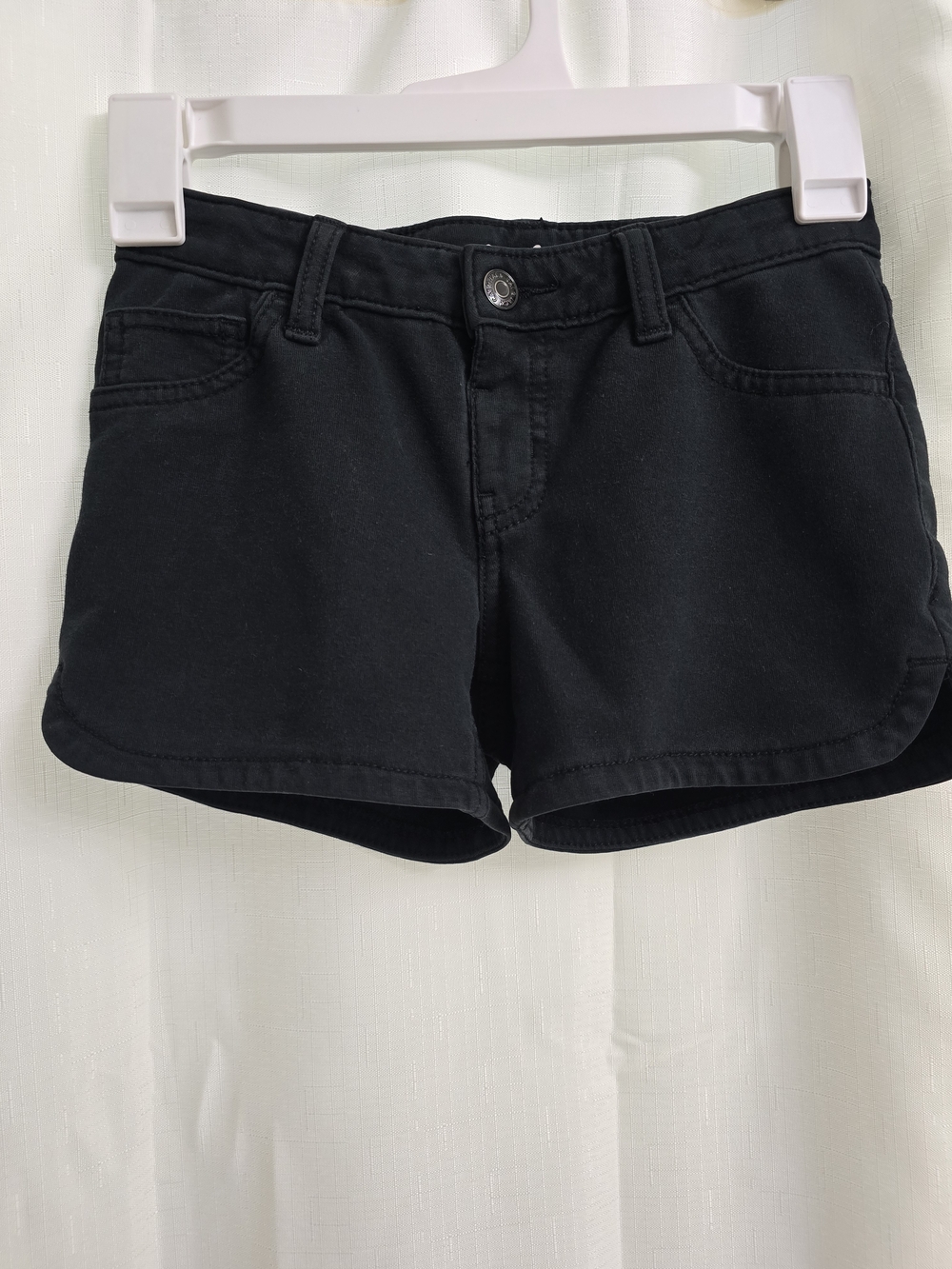 Cat & Jack Black High-Rise Stretch Shorts